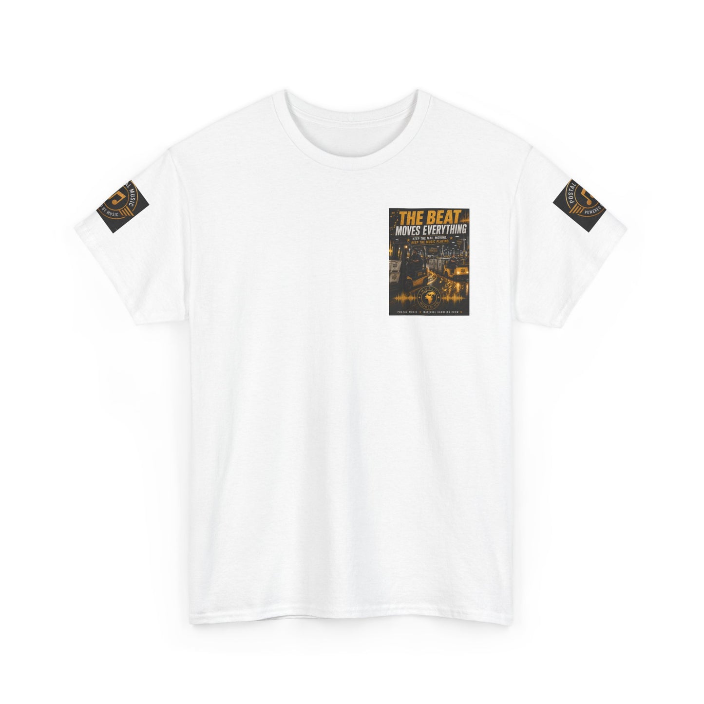 The Beat Moves Everything — Men's T-Shirt | Postal Music