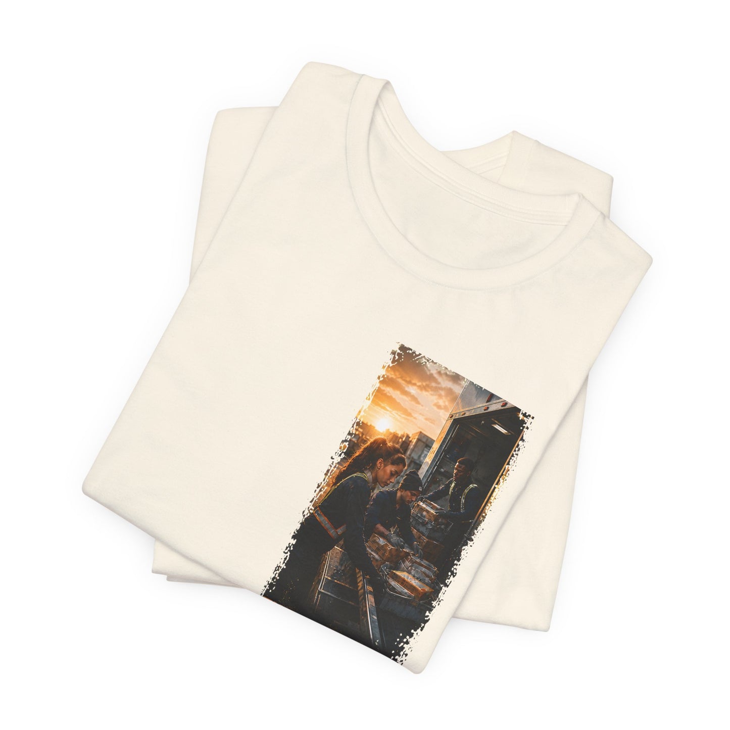 Postal Music — The Next Tour Premium Unisex T-Shirt — Color Group 8 of 11