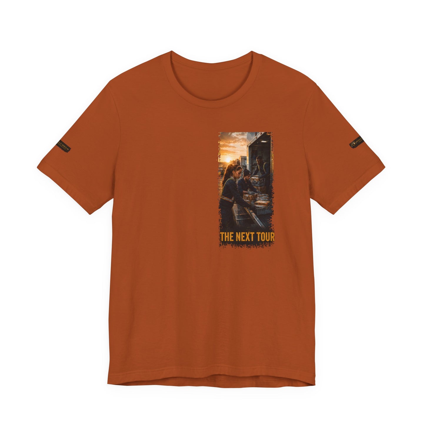 Postal Music - The Next Tour Premium Unisex T-Shirt - Color Group 1 of 11