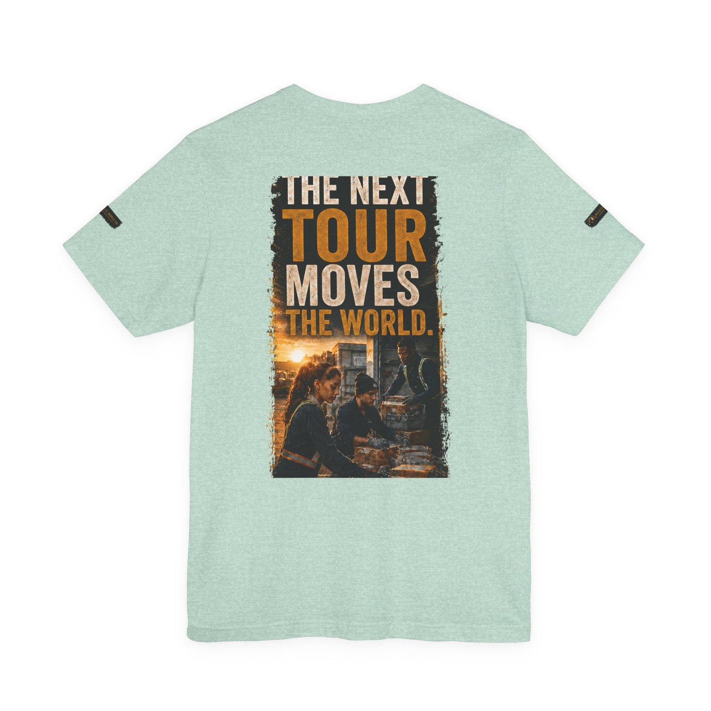 Postal Music — The Next Tour Premium Unisex T-Shirt — Color Group 6 of 11