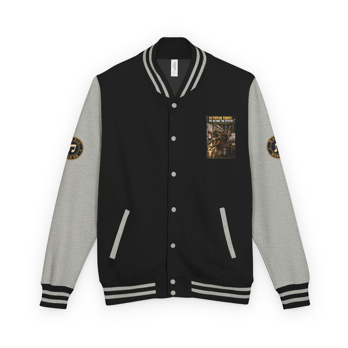 Postal Music - Between Tours, We Retune the System - Heavyweight Letterman Jacket