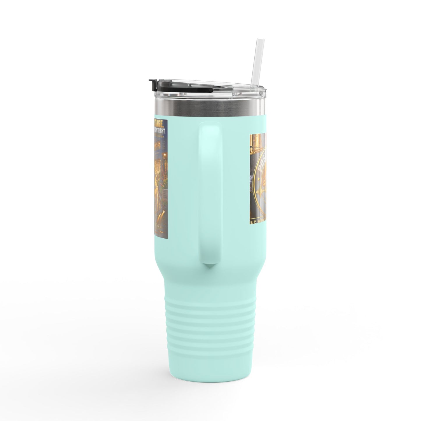 Postal Music - We Set the Stage - Insulated Travel Mug 40oz