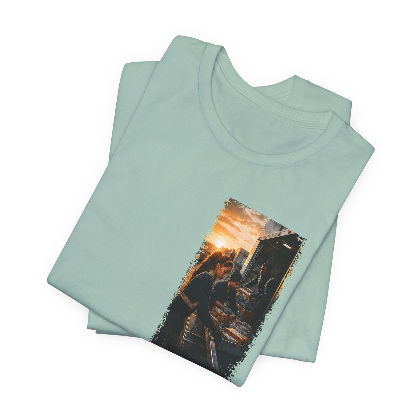 Postal Music — The Next Tour Premium Unisex T-Shirt — Color Group 2 of 11