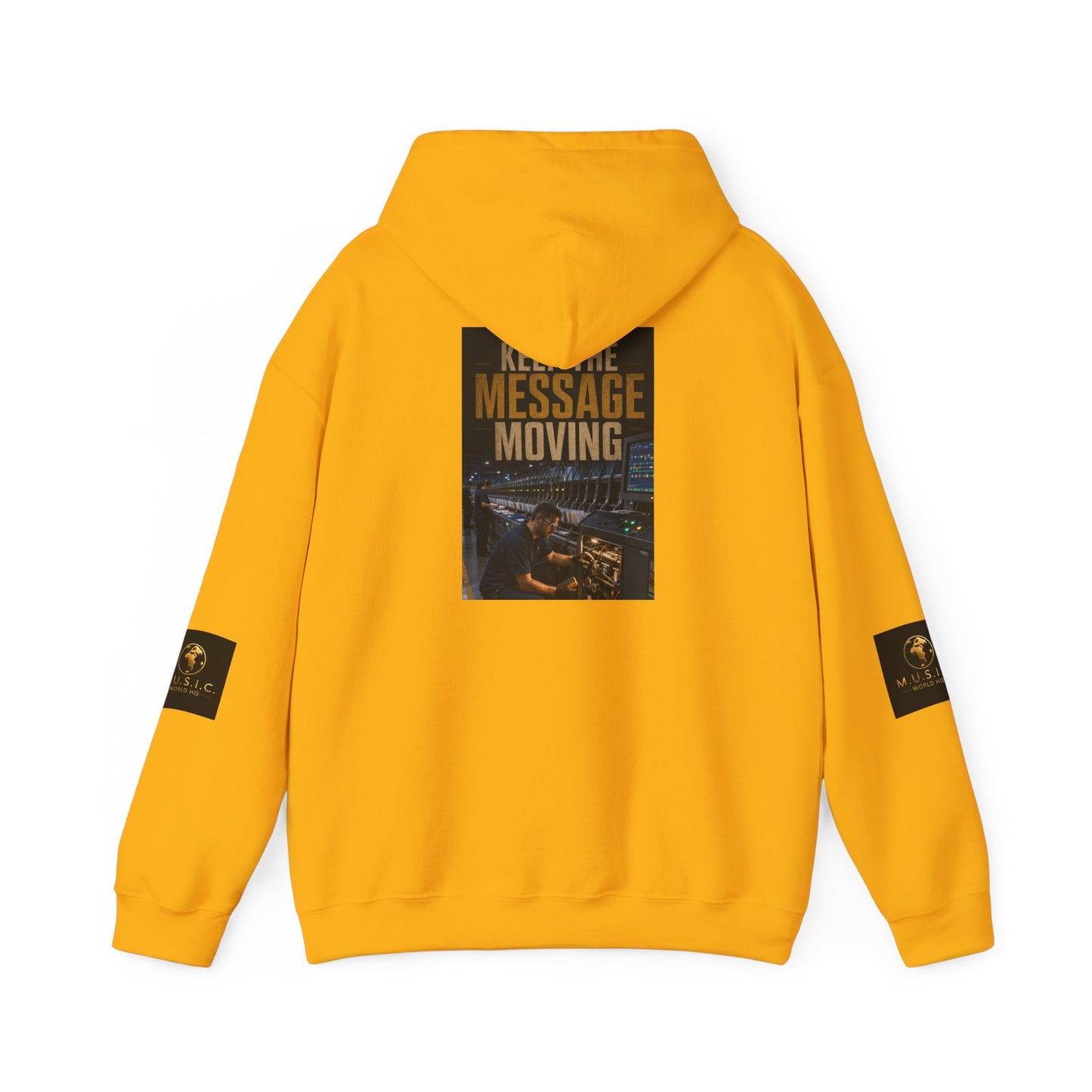 Postal Music — Keep the Message Moving — Core Pullover Hoodie