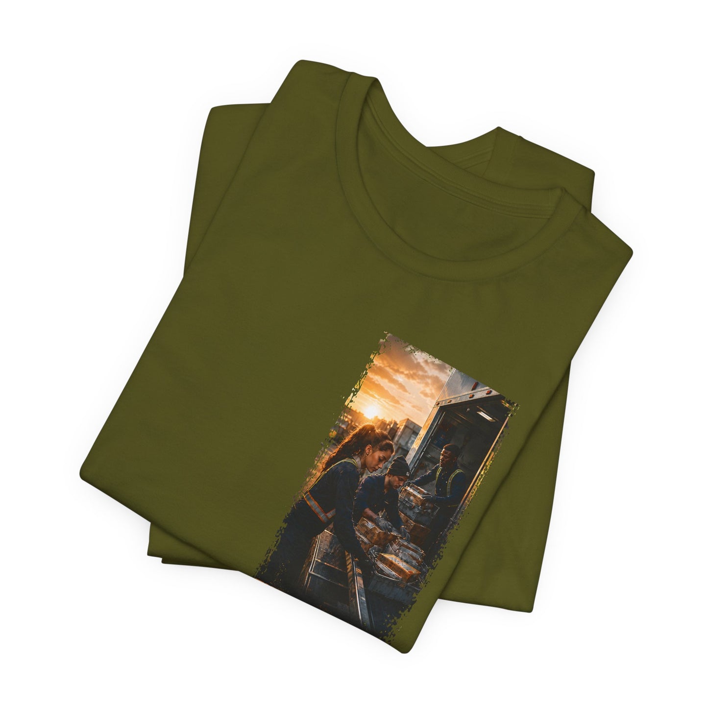 Postal Music — The Next Tour Premium Unisex T-Shirt — Color Group 8 of 11
