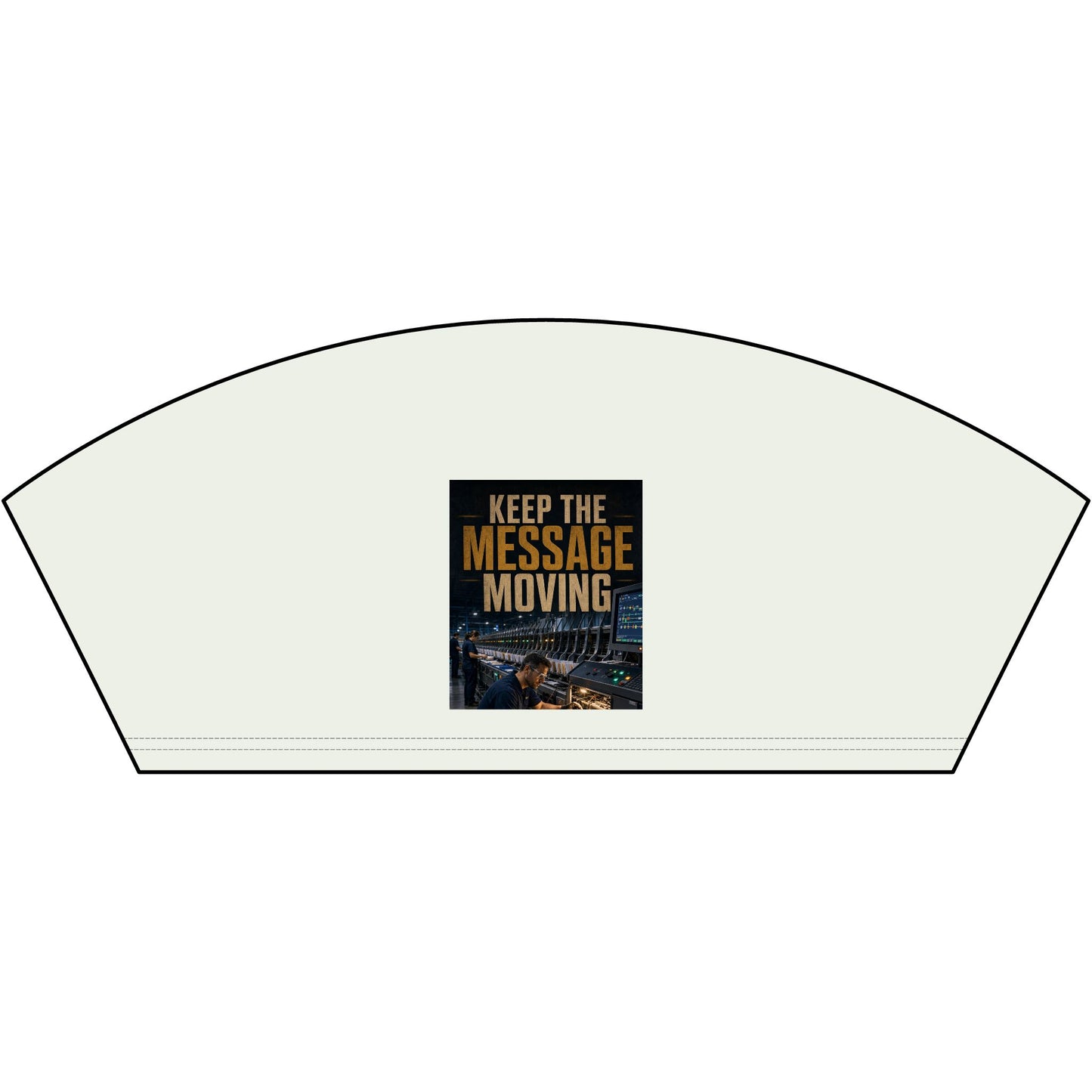 Postal Music — Keep the Message Moving — Heavyweight T-Shirt