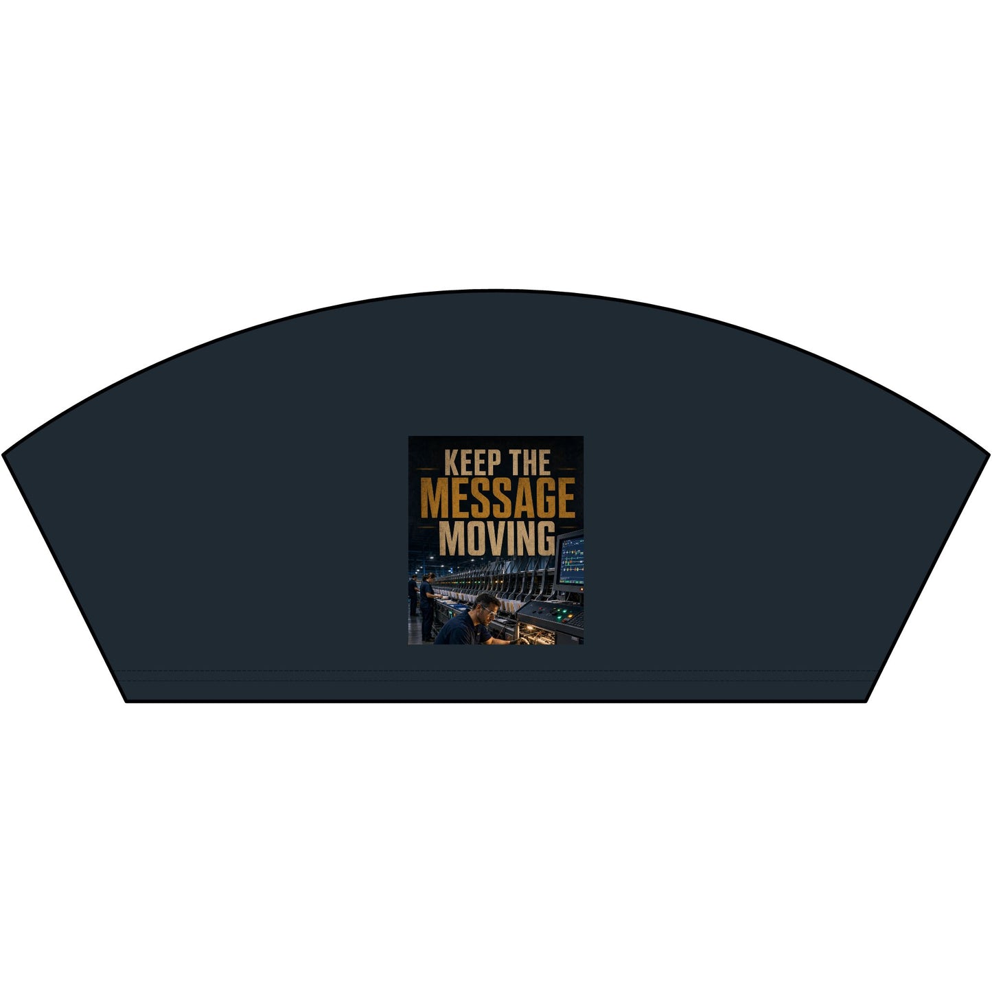 Postal Music — Keep the Message Moving — Heavyweight T-Shirt