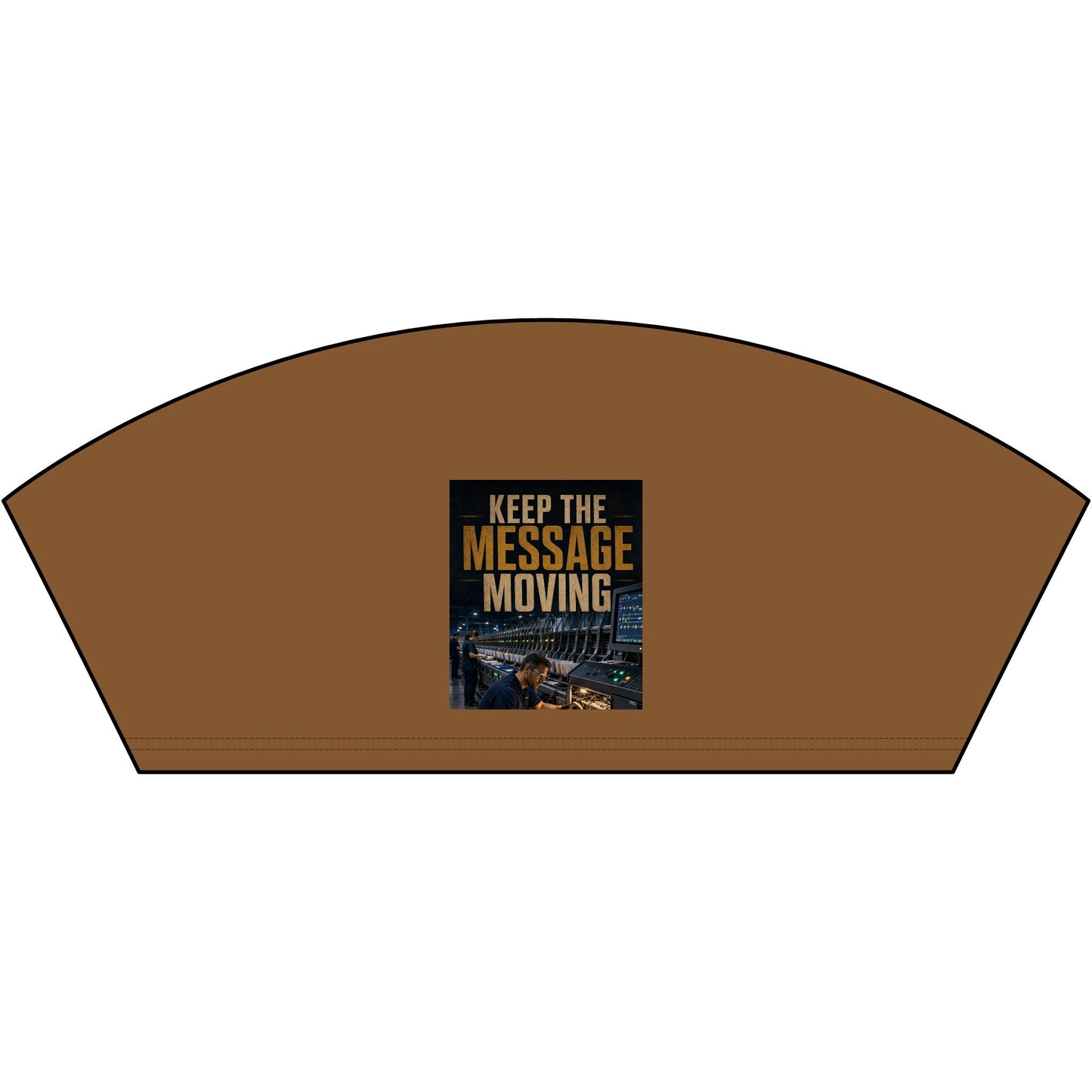 Postal Music — Keep the Message Moving — Heavyweight T-Shirt