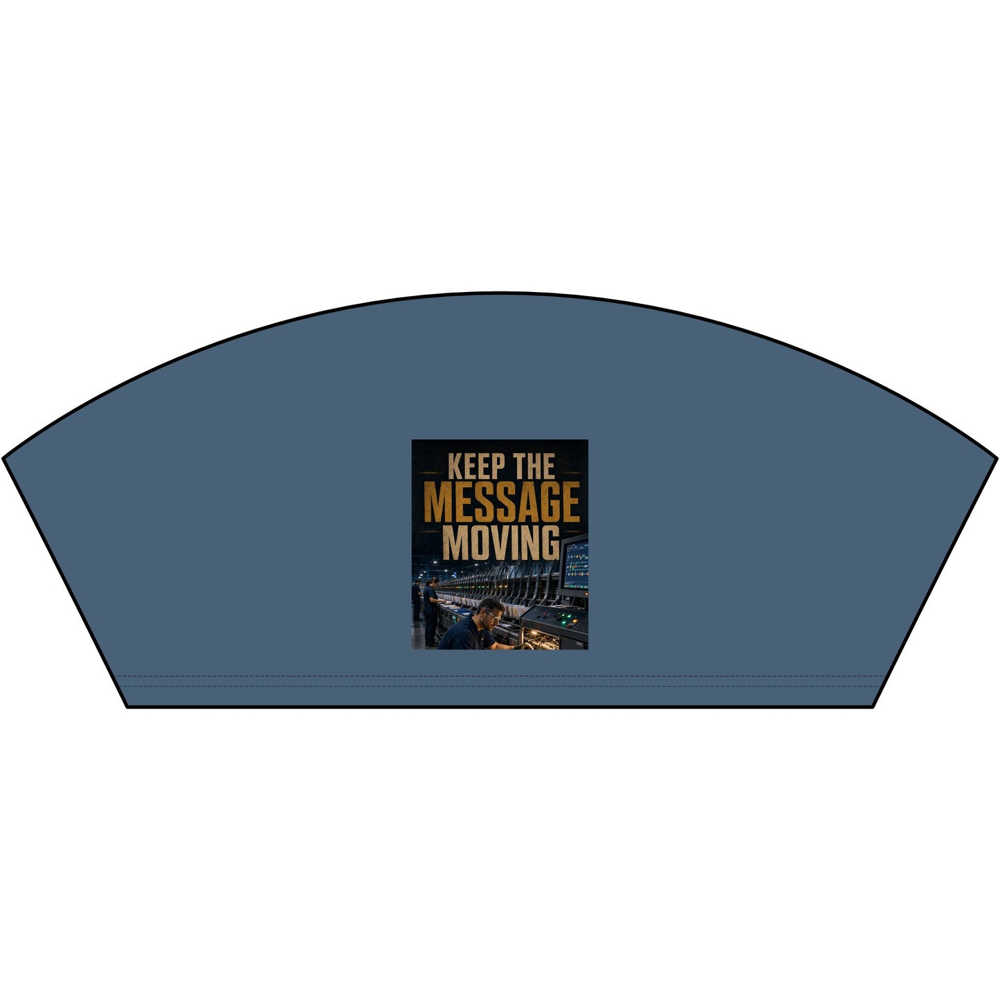Postal Music — Keep the Message Moving — Heavyweight T-Shirt