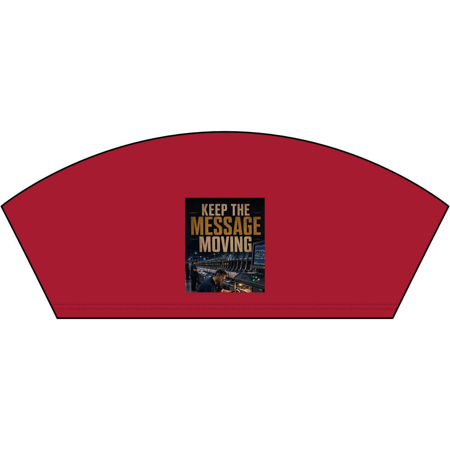 Postal Music — Keep the Message Moving — Heavyweight T-Shirt