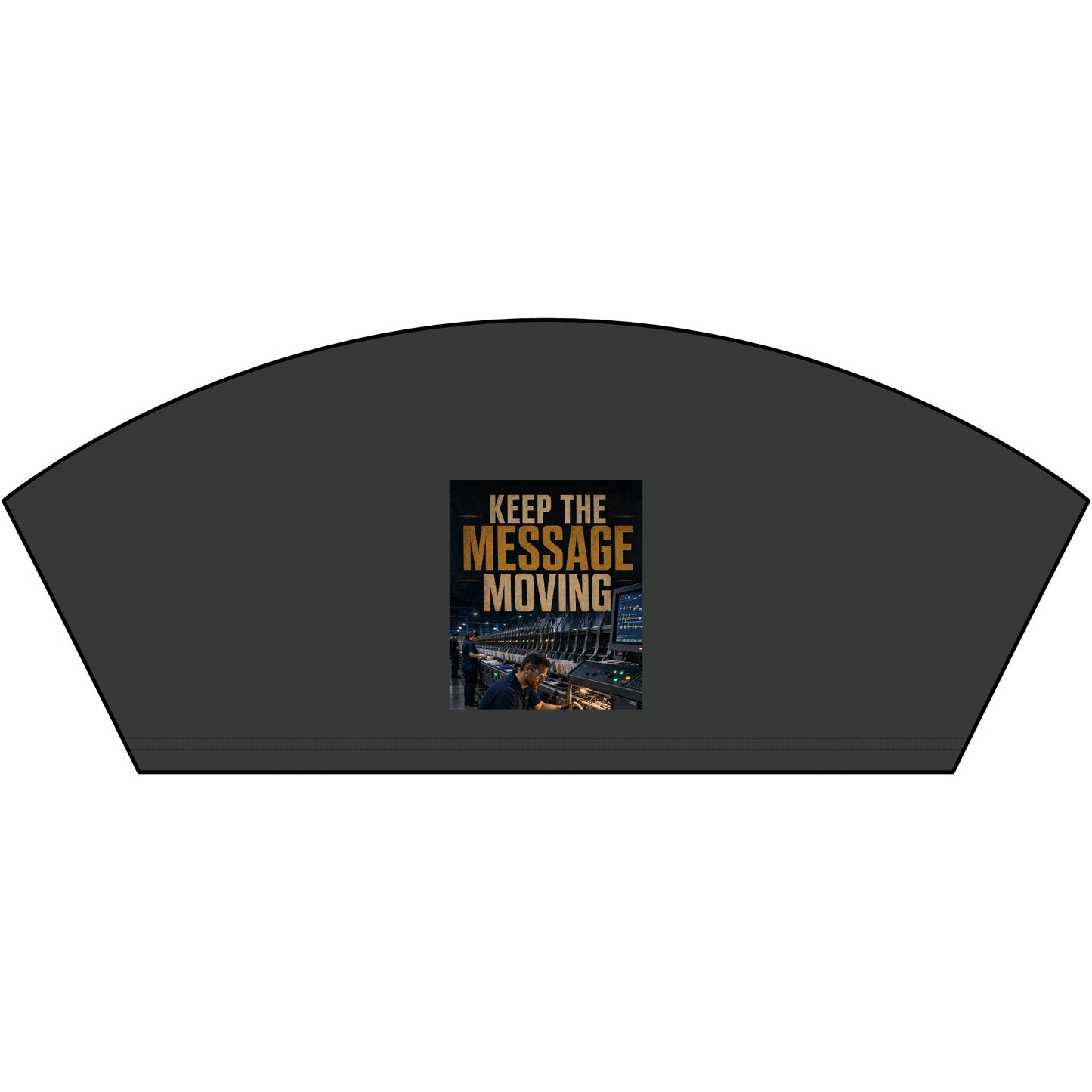 Postal Music — Keep the Message Moving — Heavyweight T-Shirt