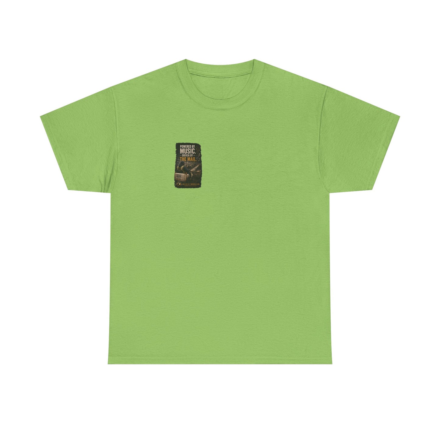 Postal Music - Powered by Music Premium T-Shirt - Colorways C