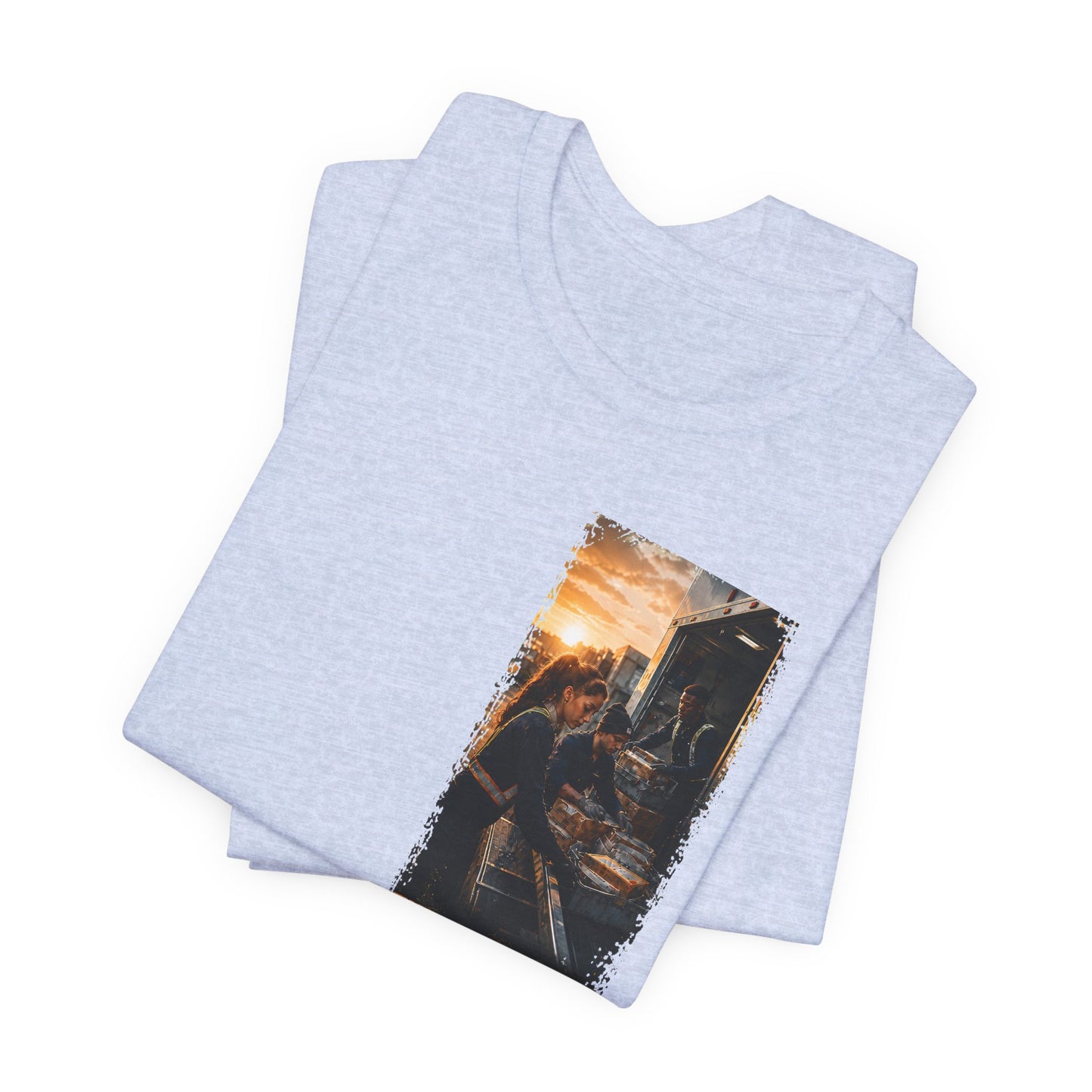 Postal Music — The Next Tour Premium Unisex T-Shirt — Color Group 5 of 11