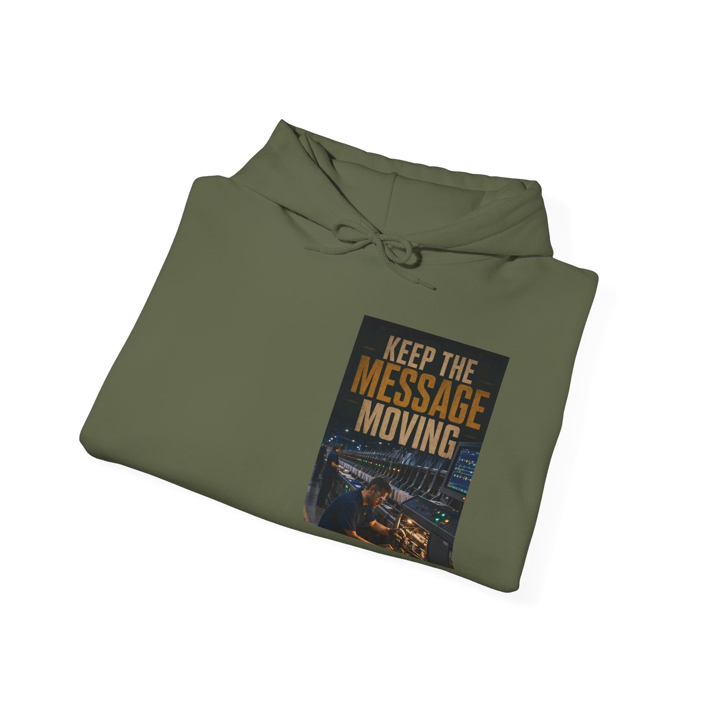 Postal Music — Keep the Message Moving — Core Pullover Hoodie