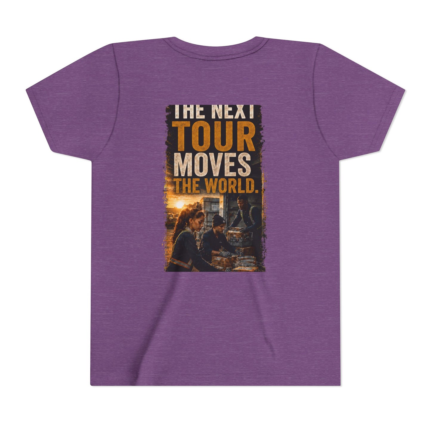 Postal Music — The Next Tour Youth T-Shirt — Color Group 1 of 2