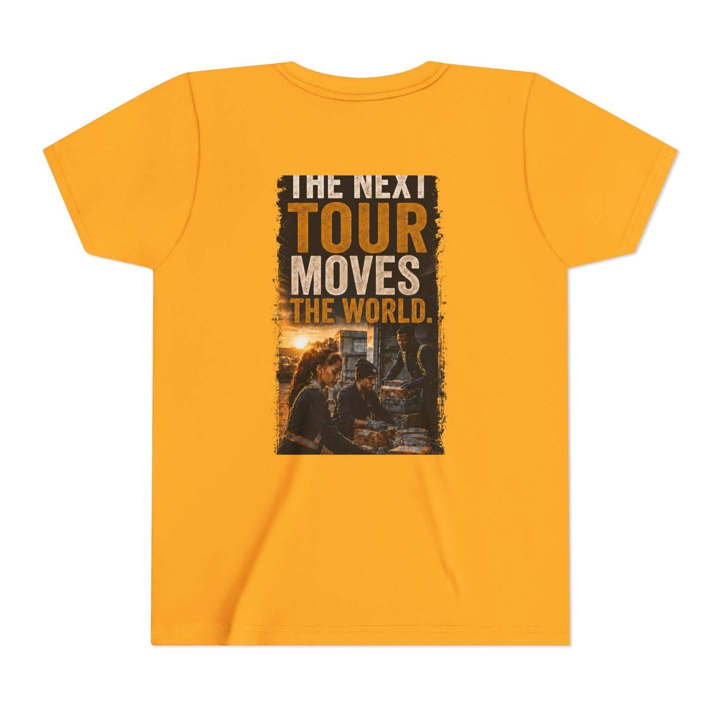 Postal Music — The Next Tour Youth T-Shirt — Color Group 1 of 2