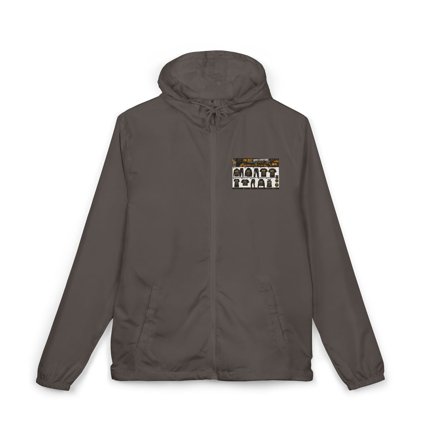 The Beat Moves Everything — Men's Track Jacket | Postal Music
