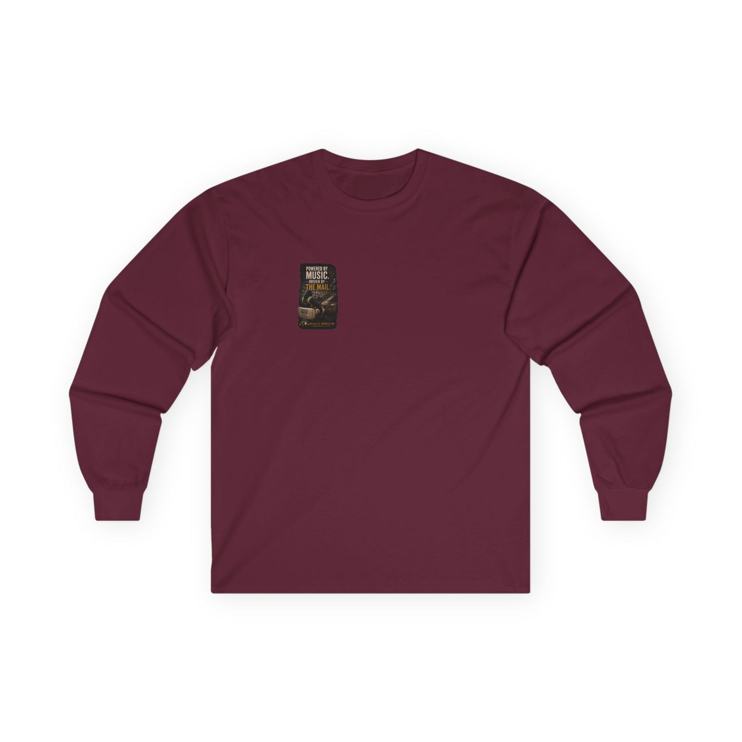 Postal Music - Powered by Music Long Sleeve Tee