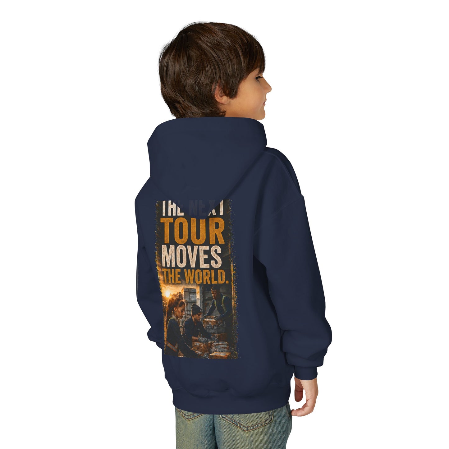Postal Music — The Next Tour Youth Hoodie