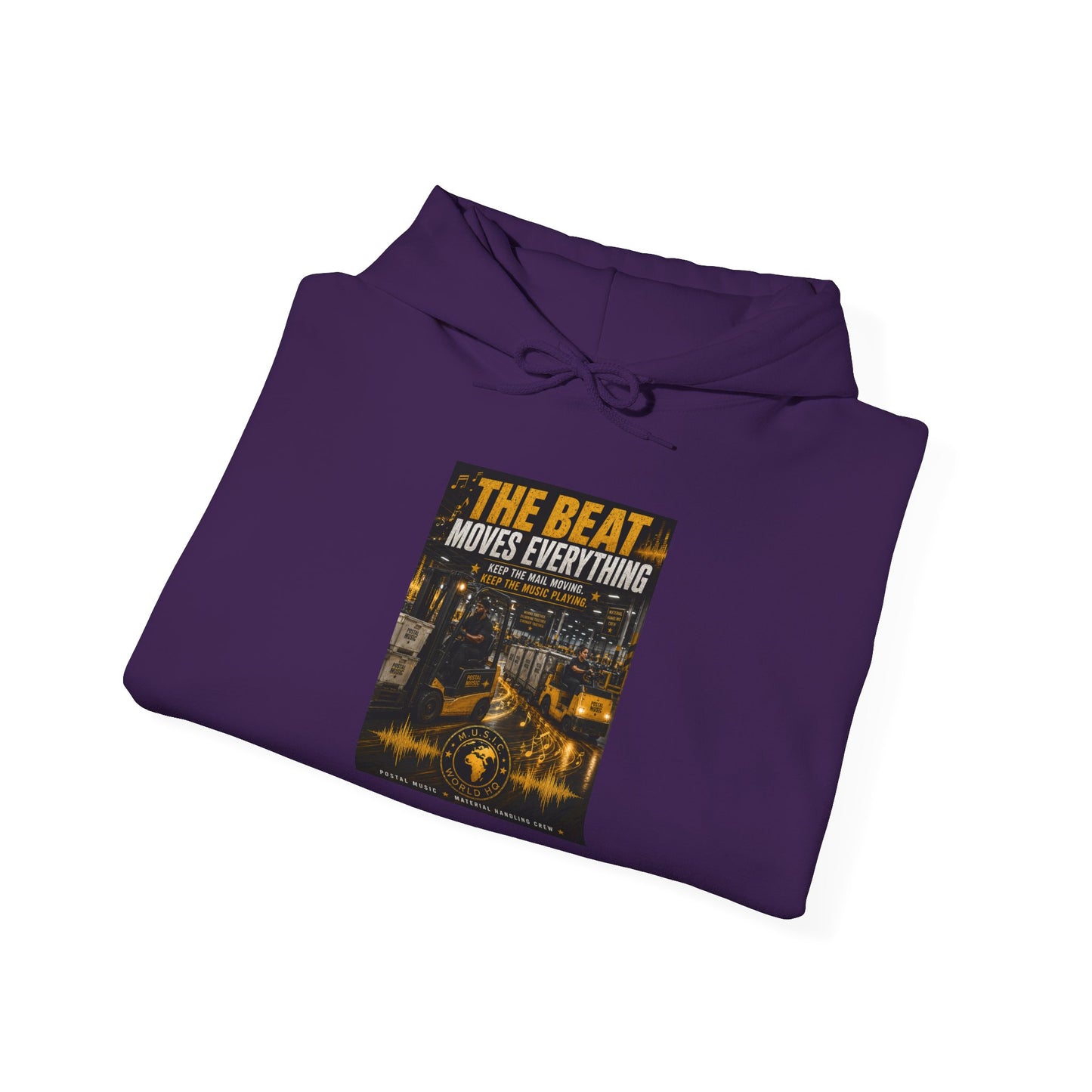 The Beat Moves Everything — Men's Hoodie | Postal Music