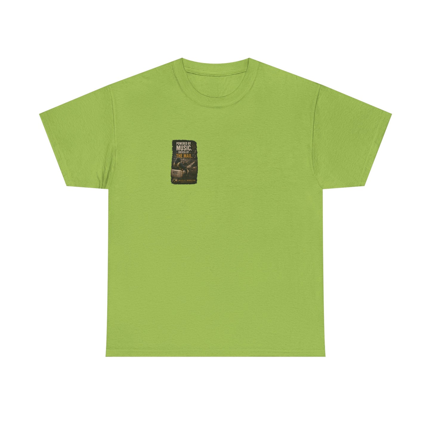 Postal Music - Powered by Music Premium T-Shirt - Colorways C