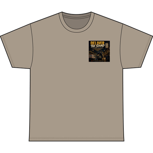 Postal Music — Deliver the Sound — Heavyweight T-Shirt