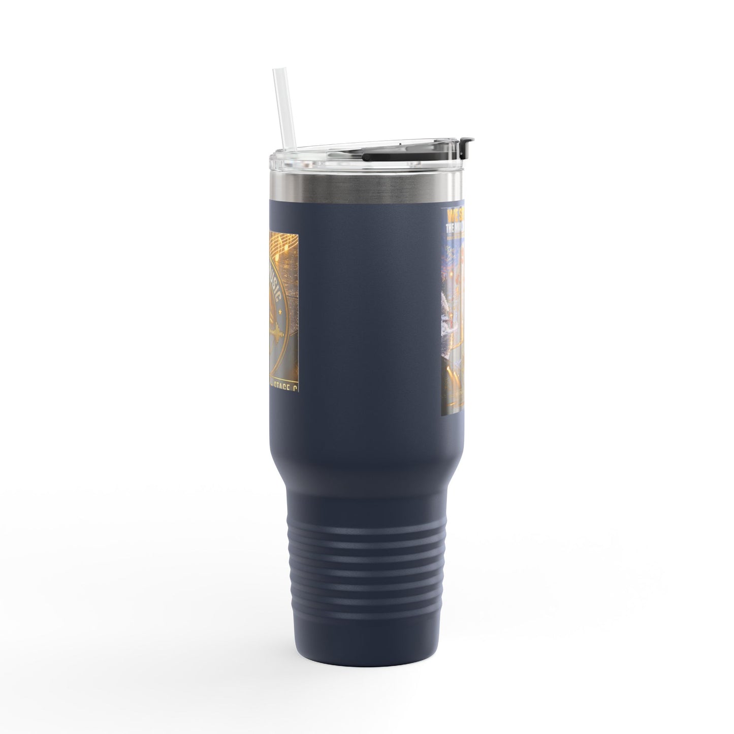 Postal Music - We Set the Stage - Insulated Travel Mug 40oz