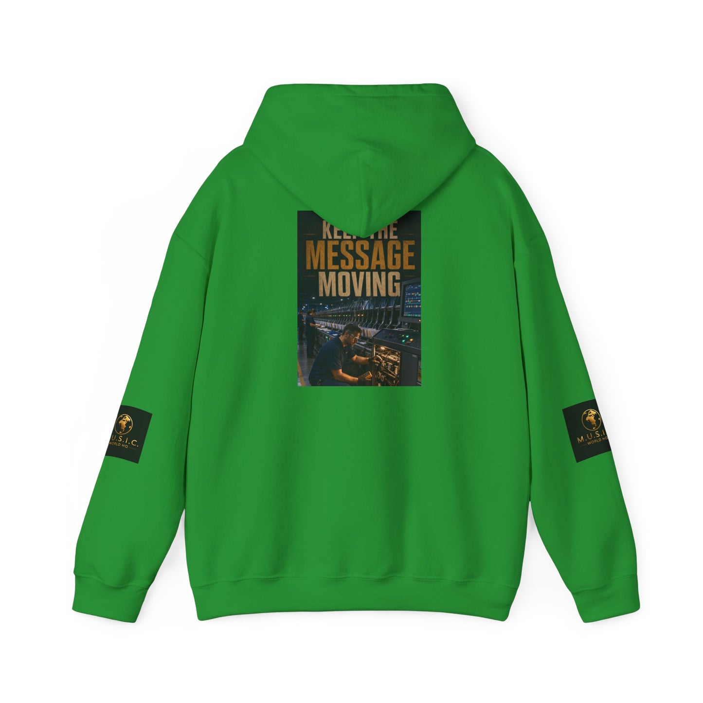 Postal Music — Keep the Message Moving — Core Pullover Hoodie