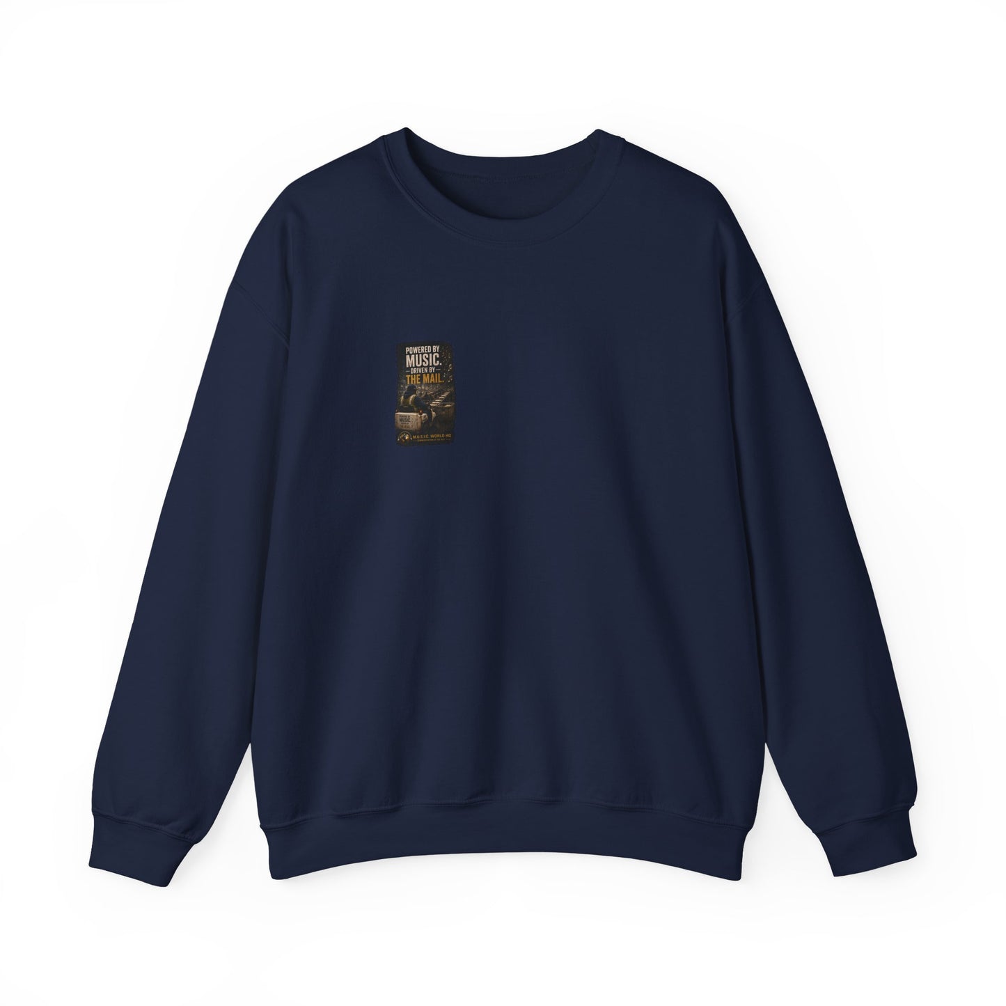 Postal Music - Powered by Music Crewneck Sweatshirt - Colorways B
