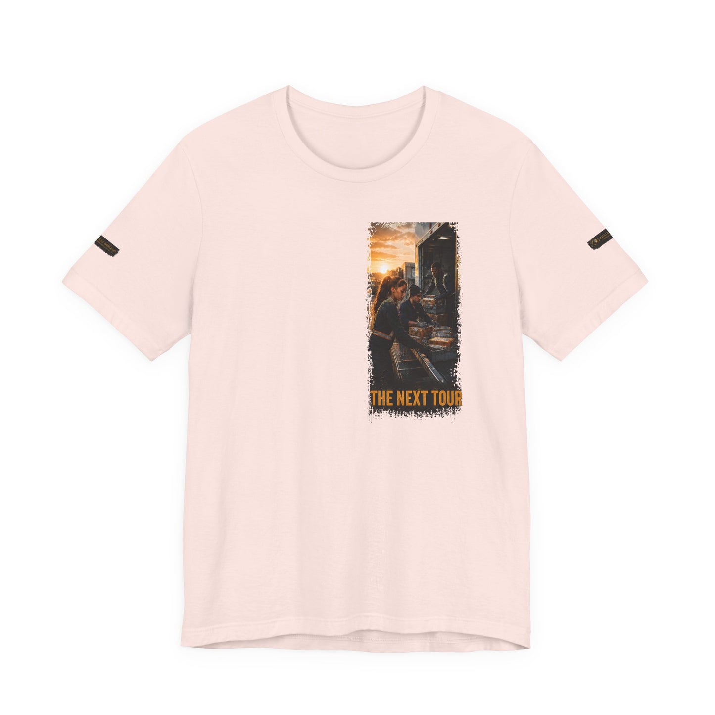 Postal Music — The Next Tour Premium Unisex T-Shirt — Color Group 9 of 11