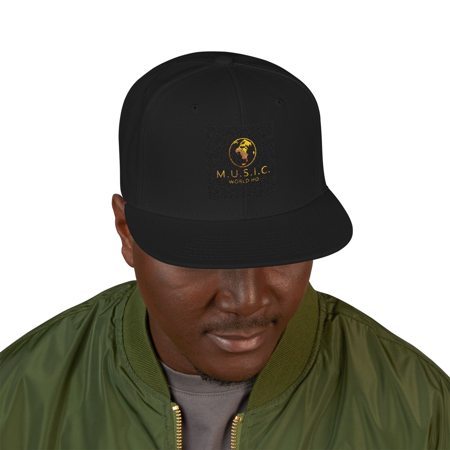 M.U.S.I.C. World HQ Founder's Premium Snapback