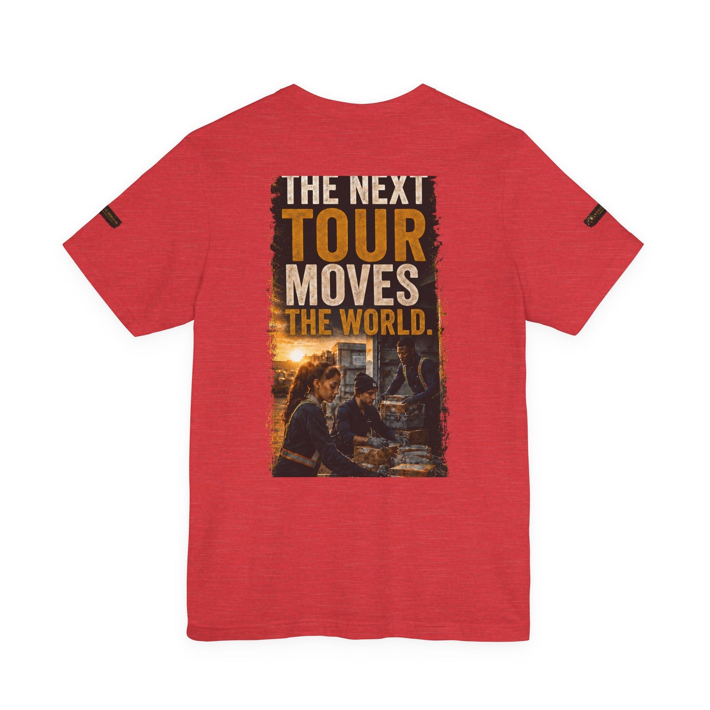 Postal Music — The Next Tour Premium Unisex T-Shirt — Color Group 6 of 11
