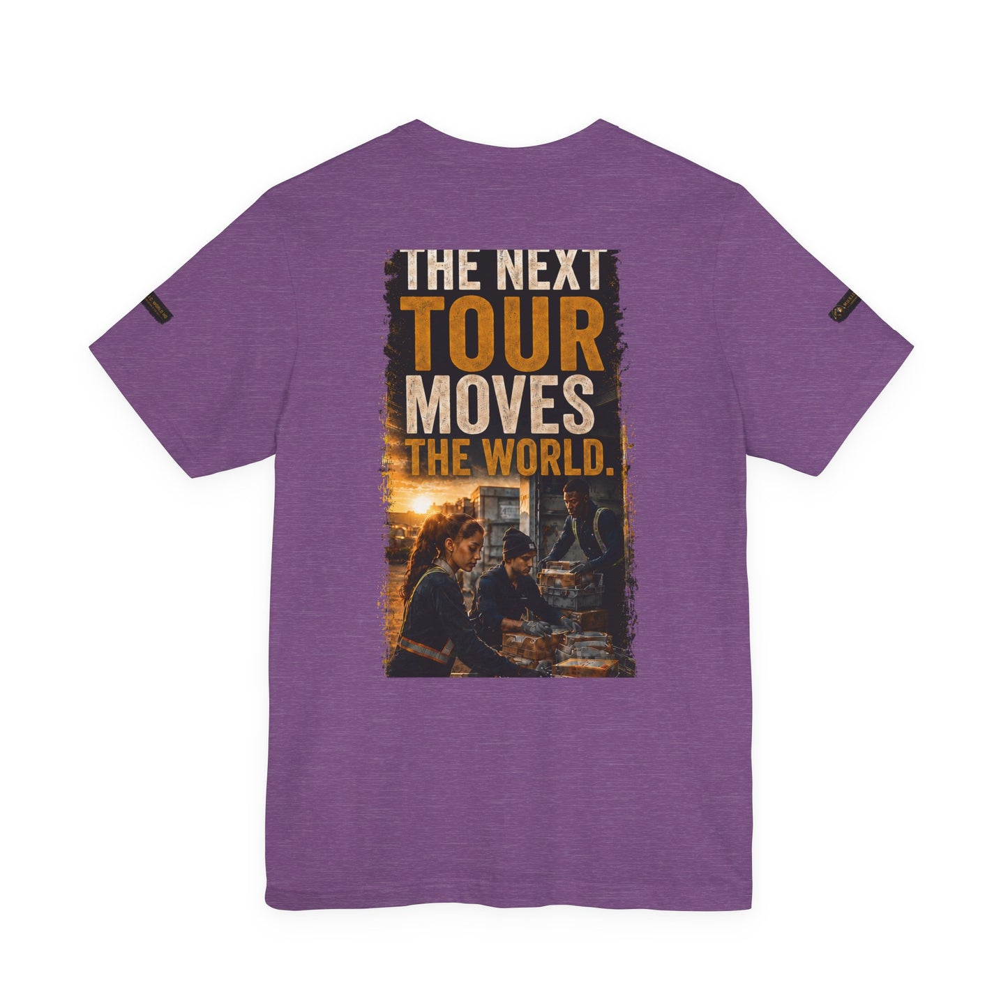 Postal Music — The Next Tour Premium Unisex T-Shirt — Color Group 7 of 11