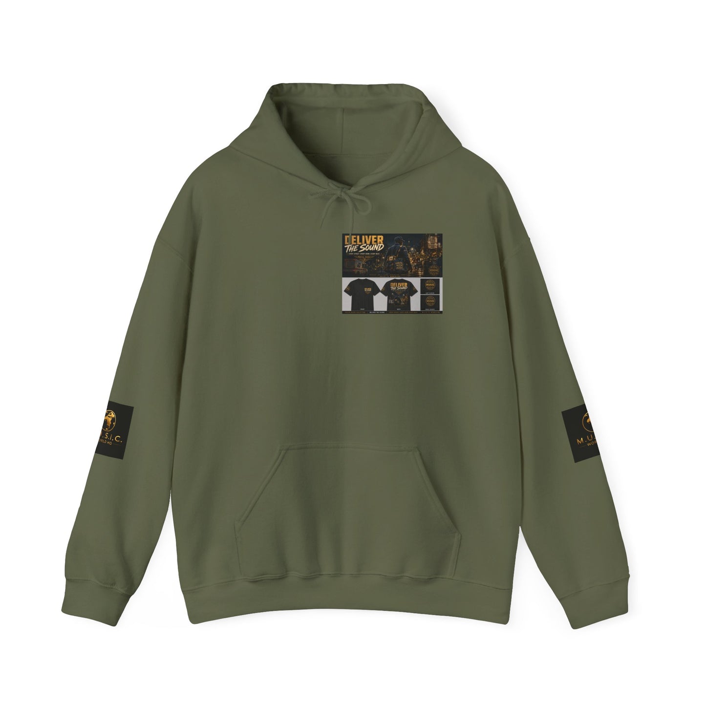 Postal Music — Deliver the Sound — Core Pullover Hoodie