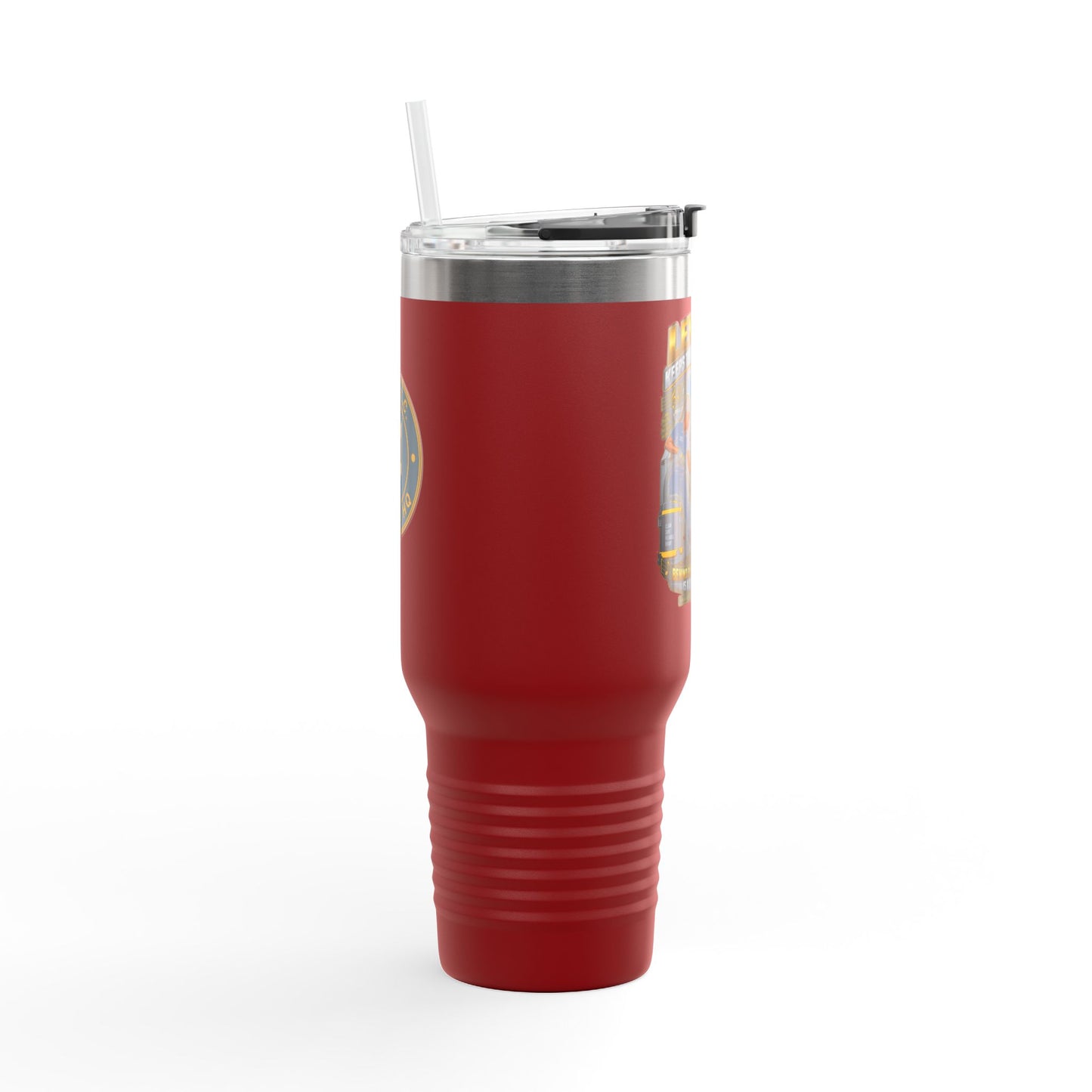Postal Music - Level 7 Keeps the Rhythm Clean - Insulated Travel Tumbler 40oz