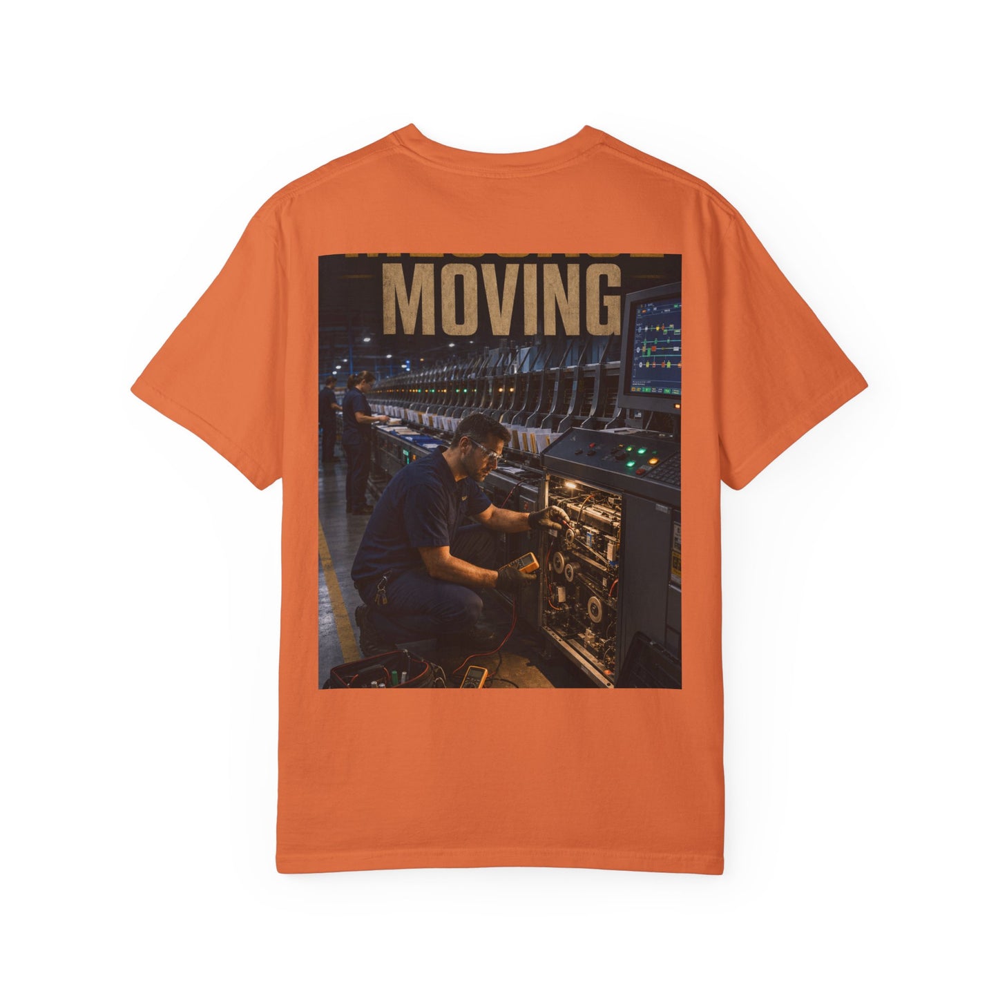 Postal Music — Keep the Message Moving — Garment-Dyed T-Shirt