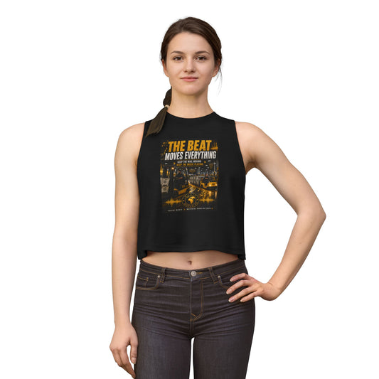 The Beat Moves Everything — Women's Cropped Tee | Postal Music