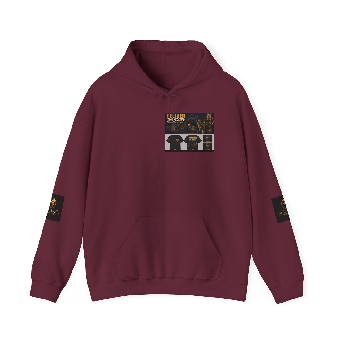 Postal Music — Deliver the Sound — Core Pullover Hoodie