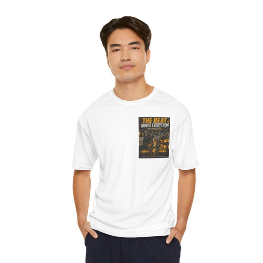 The Beat Moves Everything — Men's Performance Tee | Postal Music