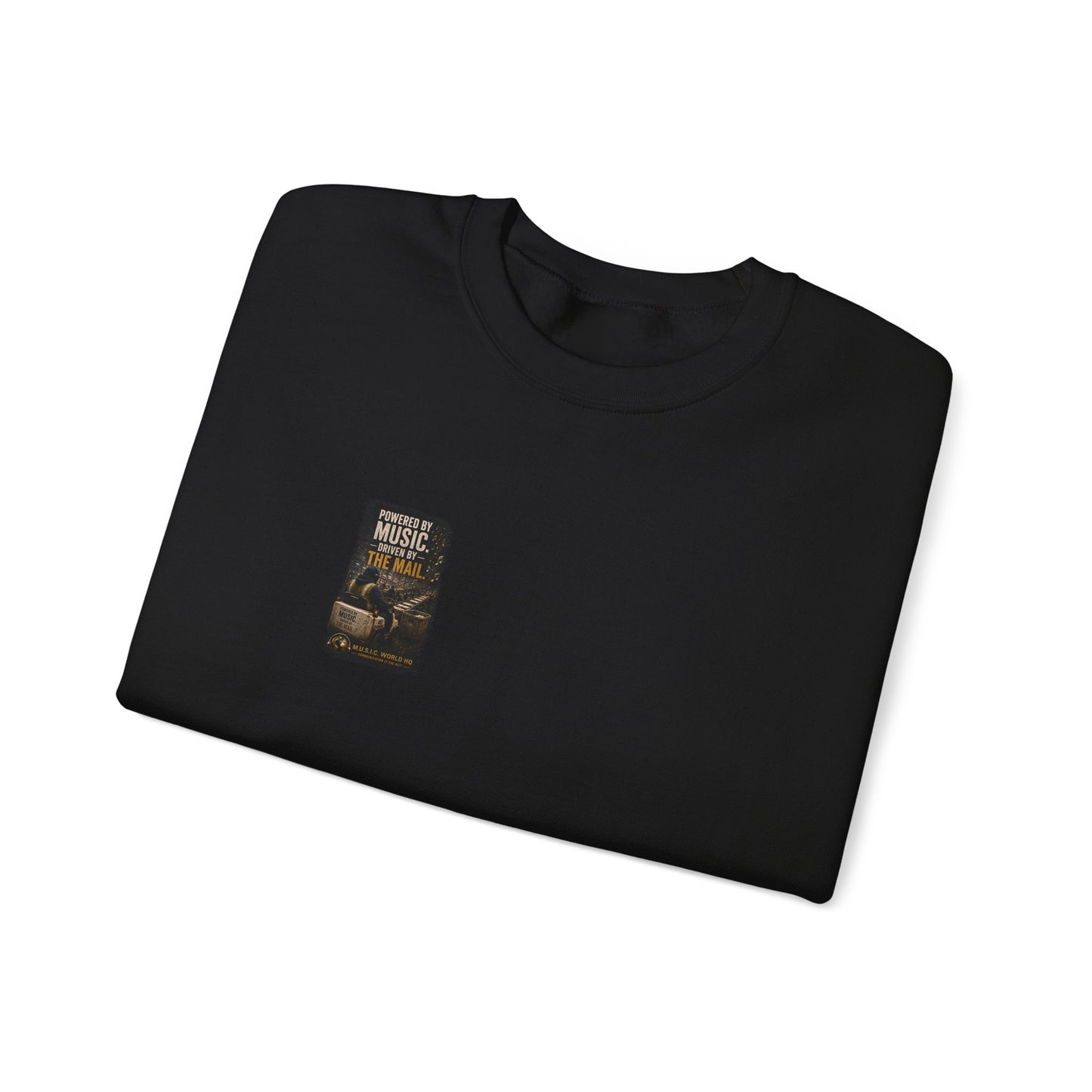 Postal Music - Powered by Music Crewneck Sweatshirt - Colorways A