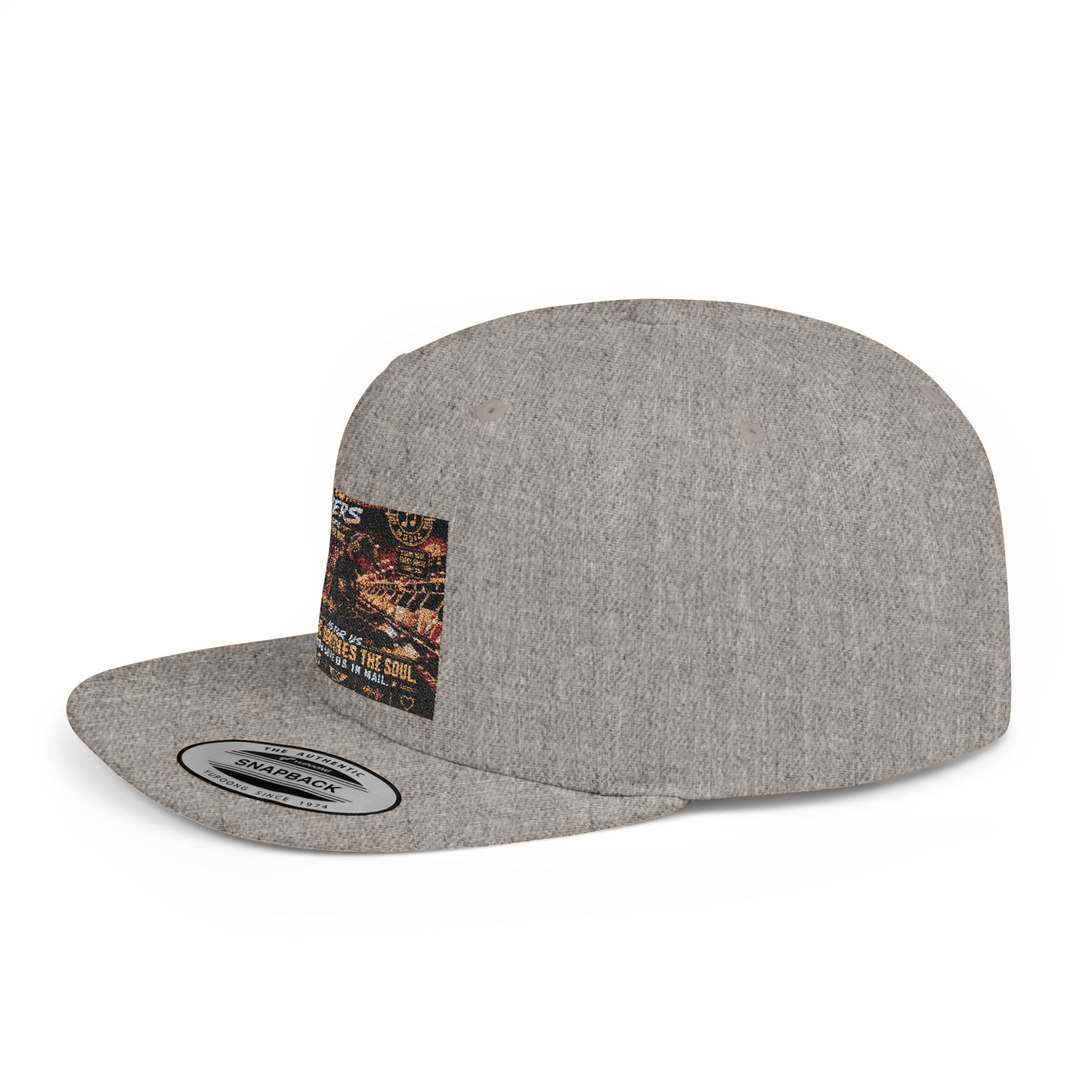 Postal Music — Music Powers the People — Flat-Bill Snapback