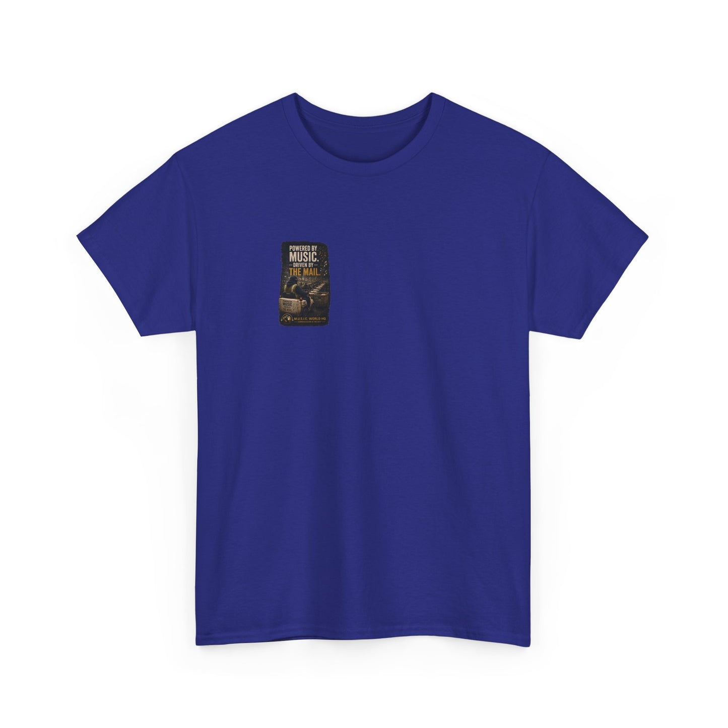 Postal Music - Powered by Music Premium T-Shirt - Colorways B