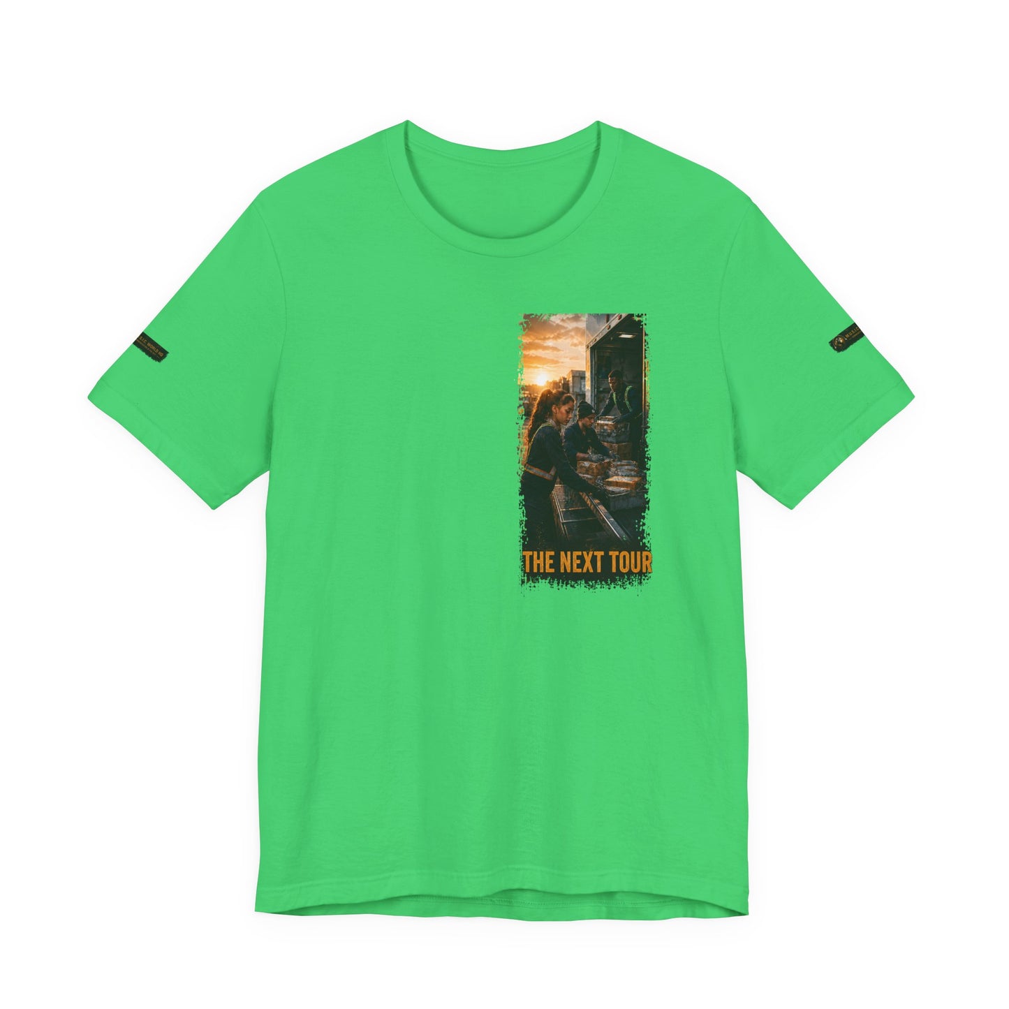 Postal Music — The Next Tour Premium Unisex T-Shirt — Color Group 10 of 11