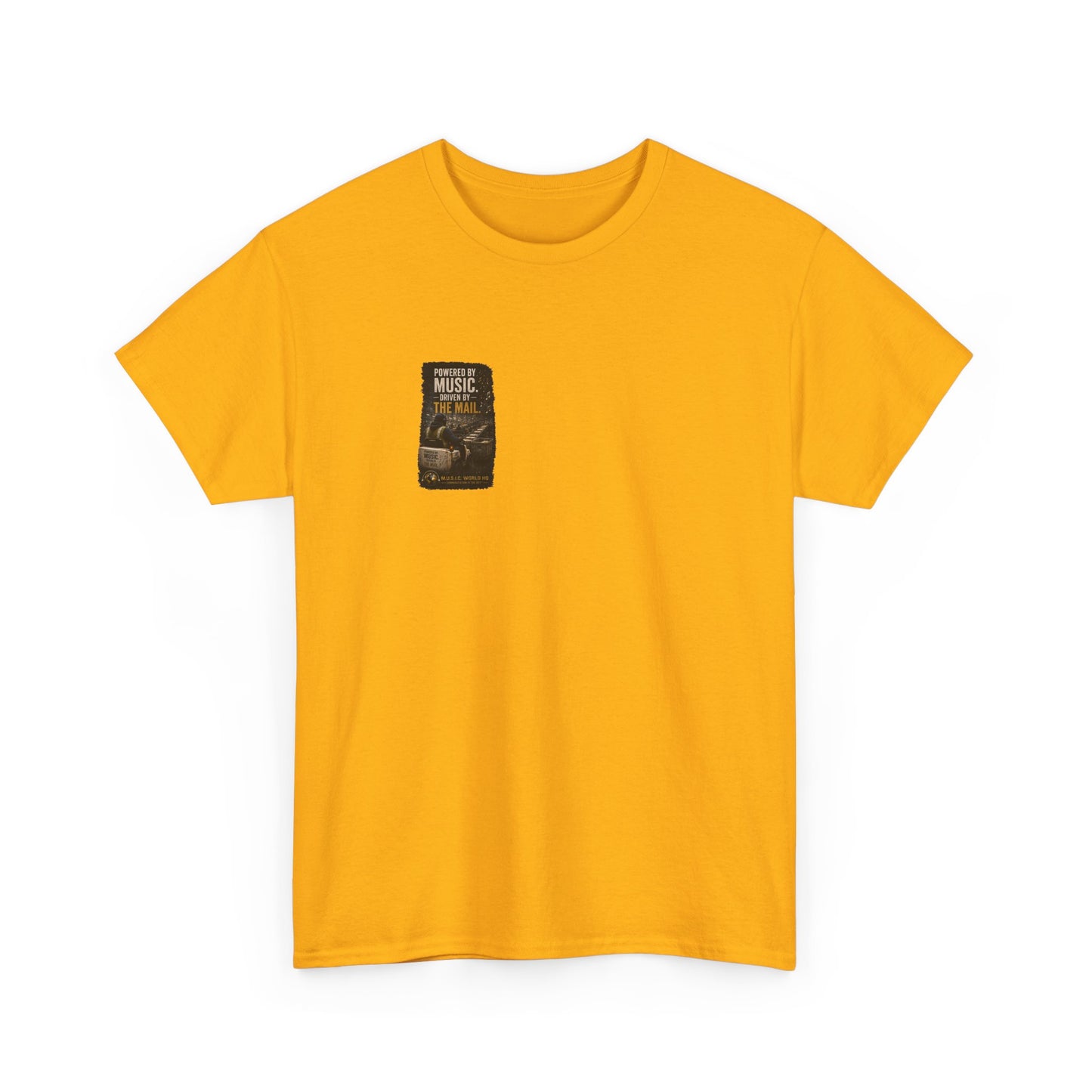 Postal Music - Powered by Music Premium T-Shirt - Colorways B