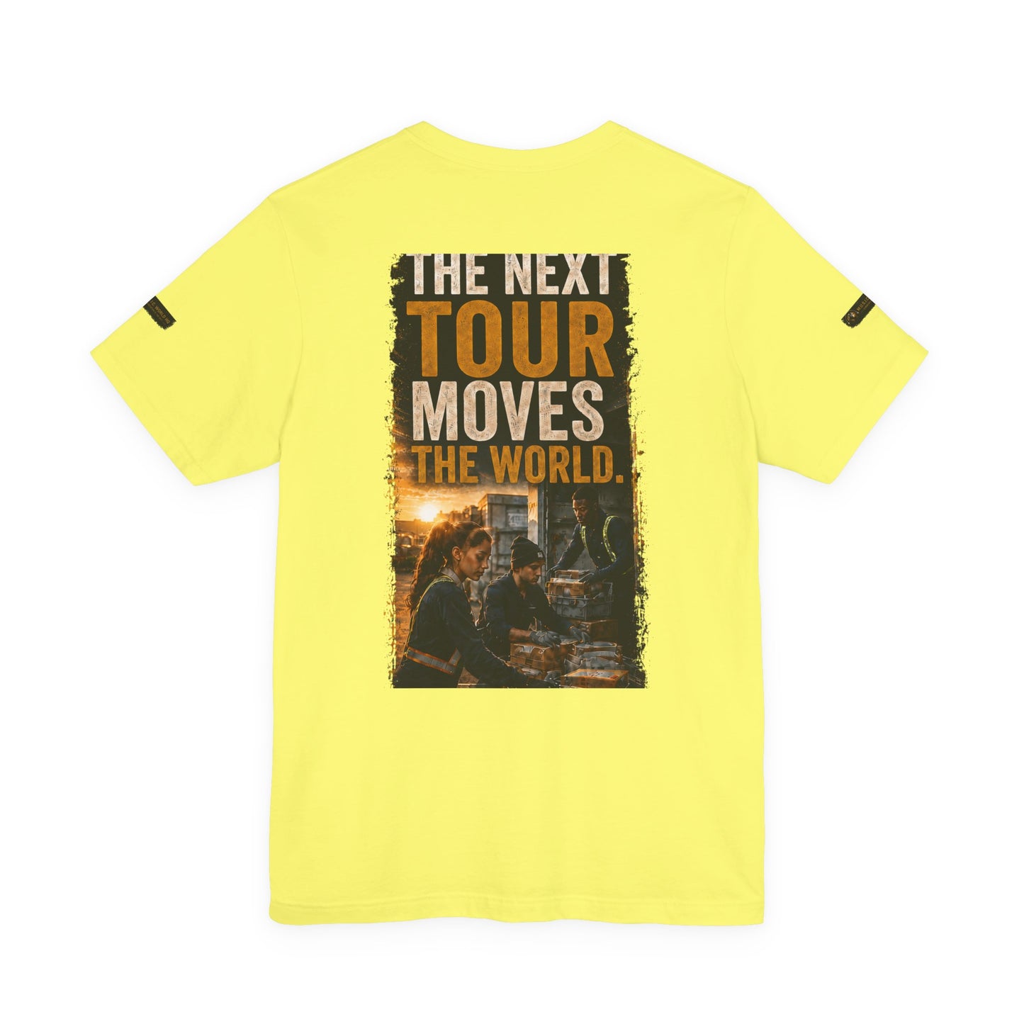 Postal Music — The Next Tour Premium Unisex T-Shirt — Color Group 11 of 11