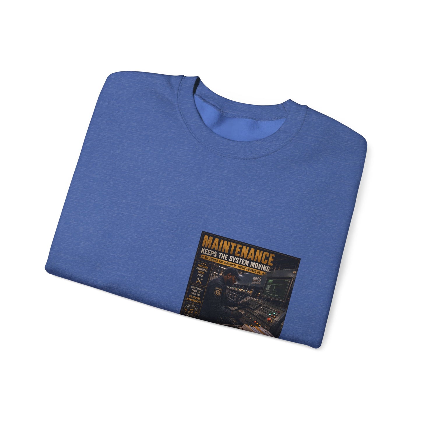 Postal Music — Maintenance Keeps the System Moving — Core Crewneck Sweatshirt