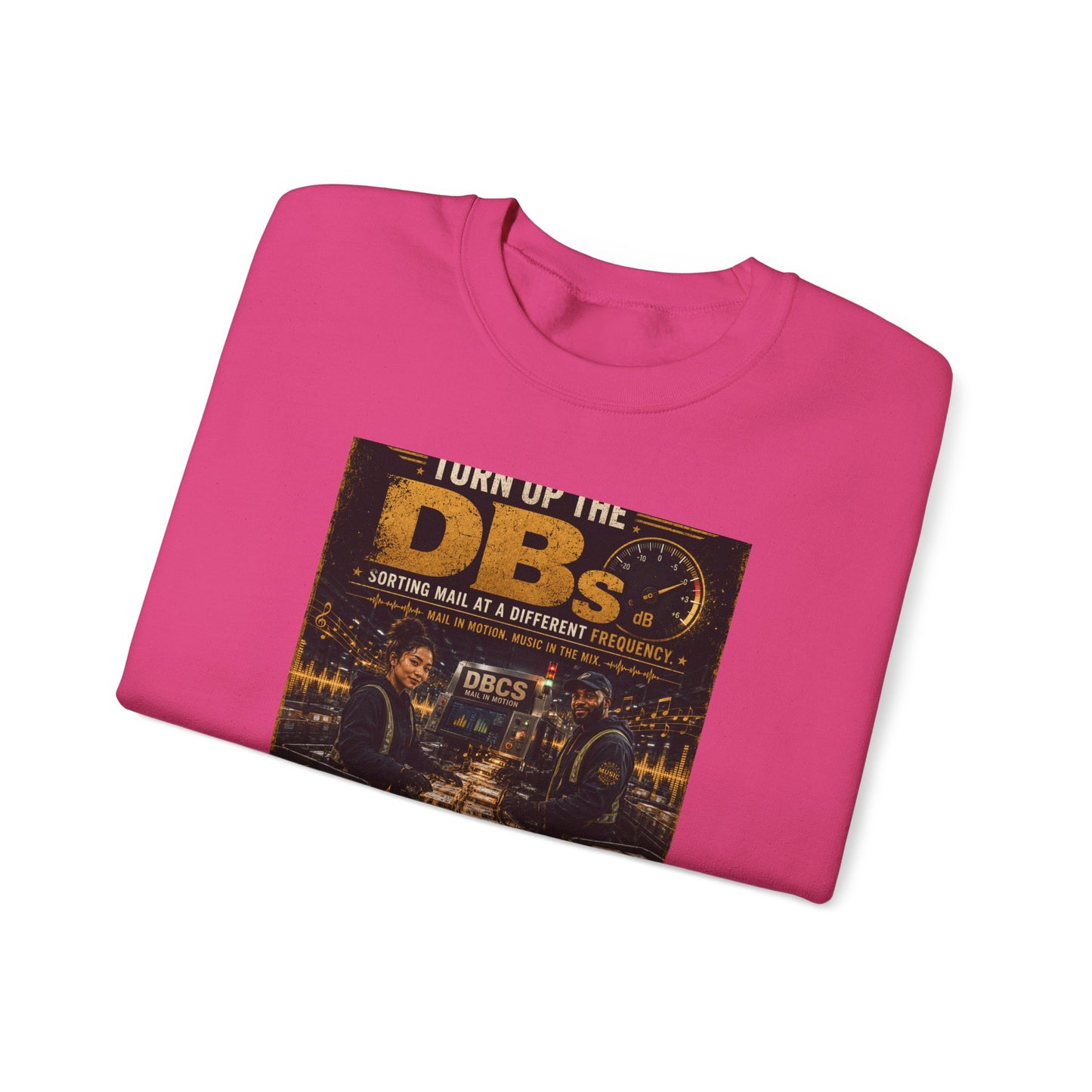Turn Up the DBs — Men's Crewneck Sweatshirt (Jogger Set Top)