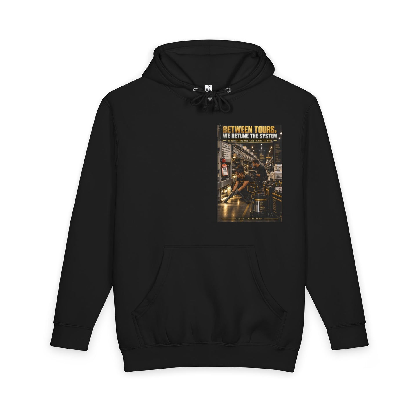 Postal Music - Between Tours, We Retune the System - Heavyweight Pullover Hoodie