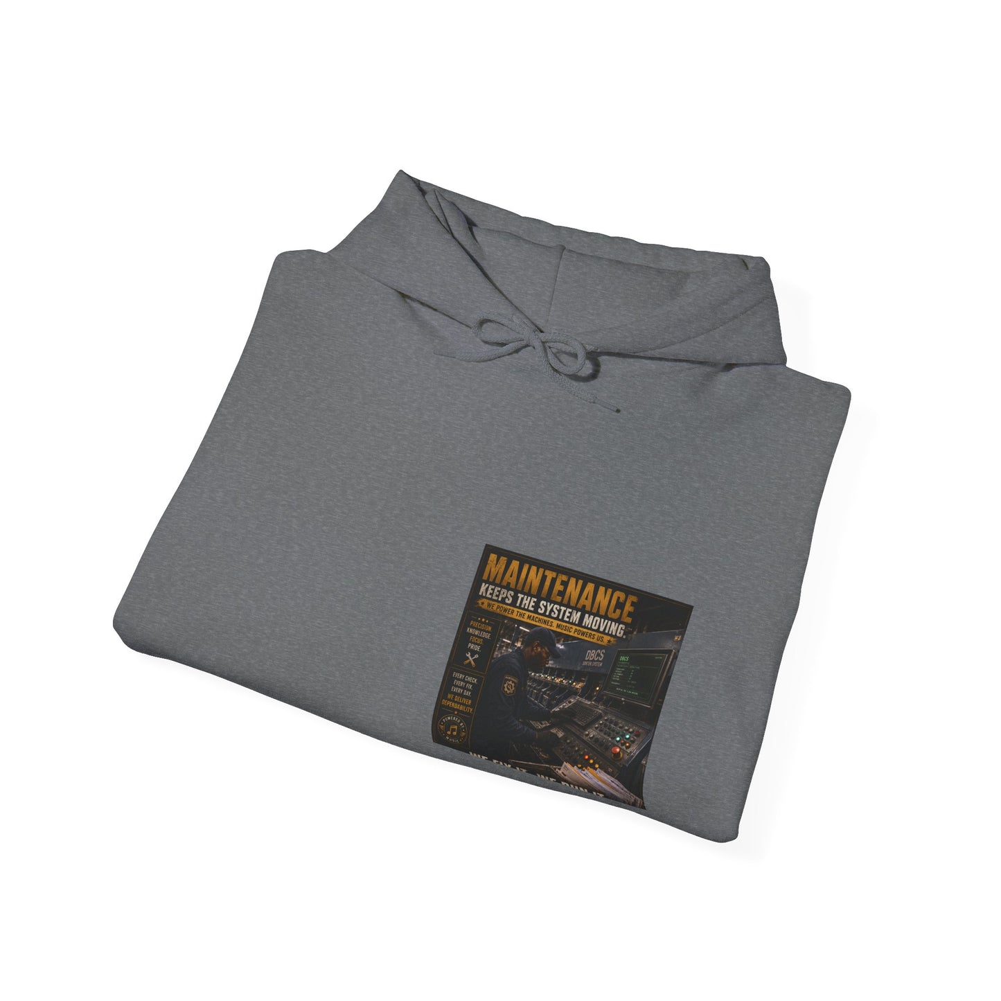 Postal Music — Maintenance Keeps the System Moving — Core Pullover Hoodie