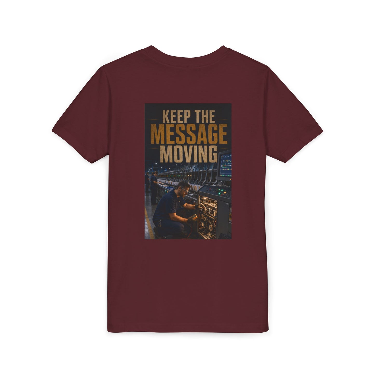 Postal Music — Keep the Message Moving — Youth T-Shirt